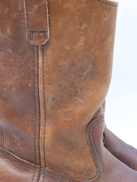 Red Wing Boot Men\'s Size 8.5 D Brown Leather Boots Pull On main image 6